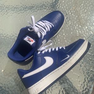 Blue Air Force 1 size 10